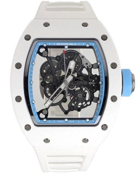 Richard Mille RM 055 Bubba Watson Asia Edition Ceramic Rubber Manual Wind Watch reviews
